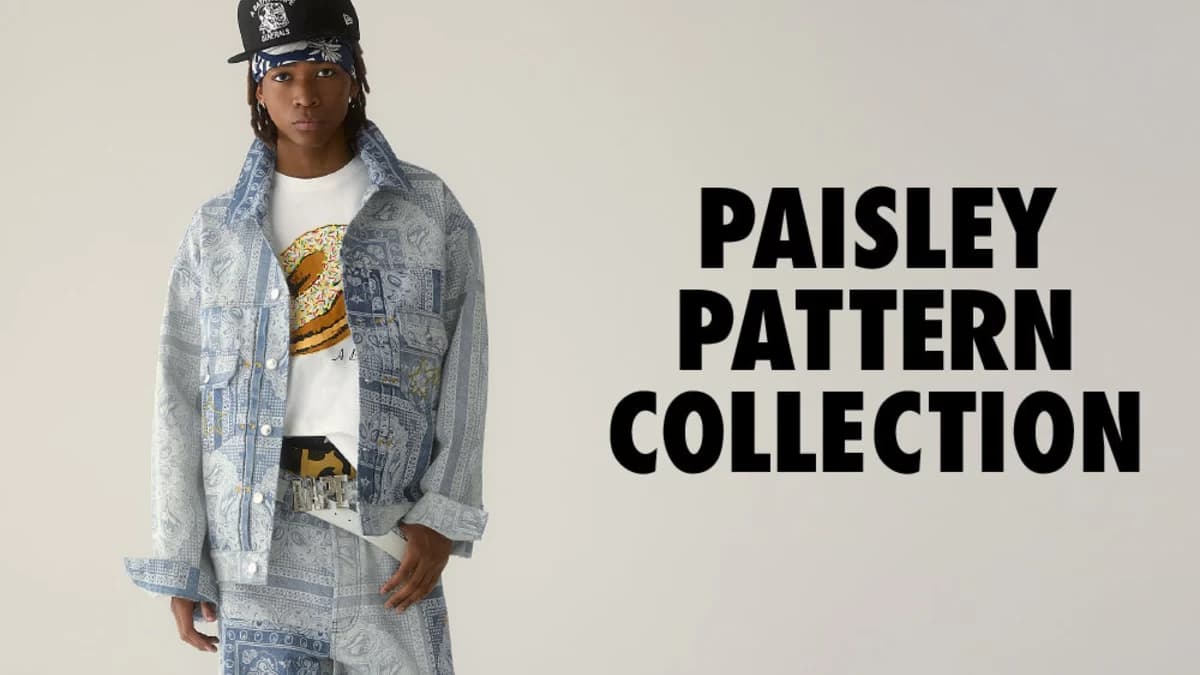 A BATHING APE PAISLEY PATTERN COLLECTION