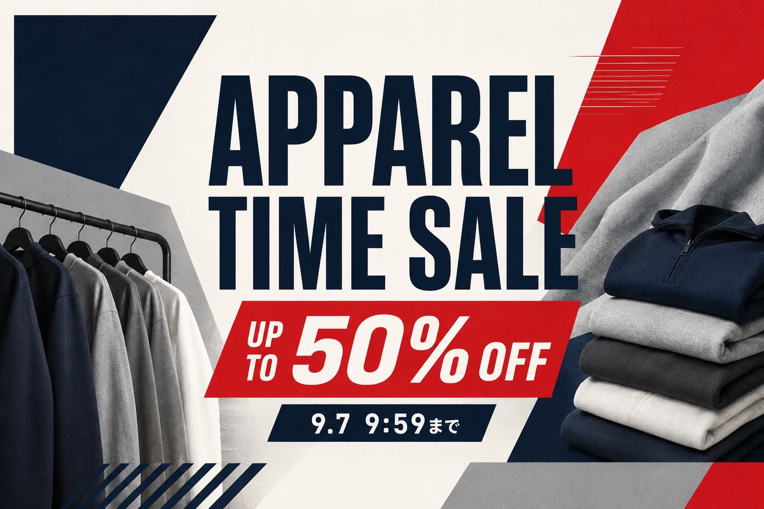ニューバランス アパレル タイムセール 最大50%オフ