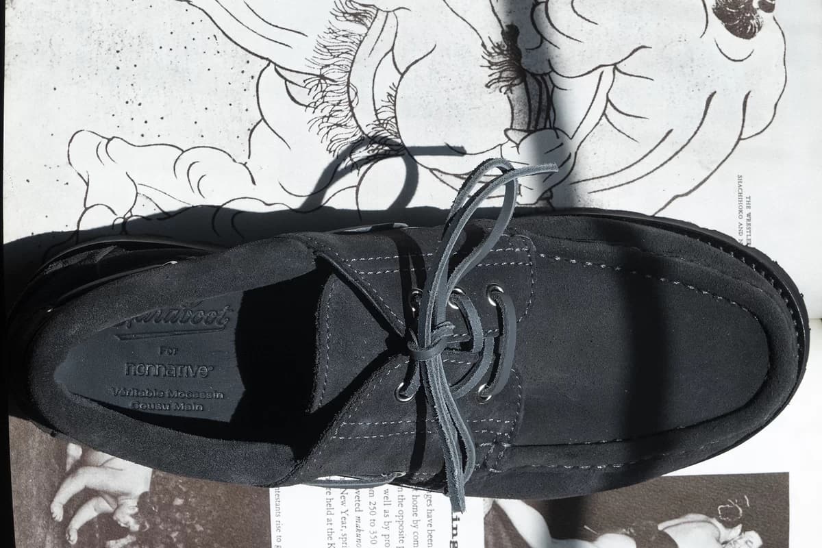 Paraboot × nonnative BRIAC チャコールグレー