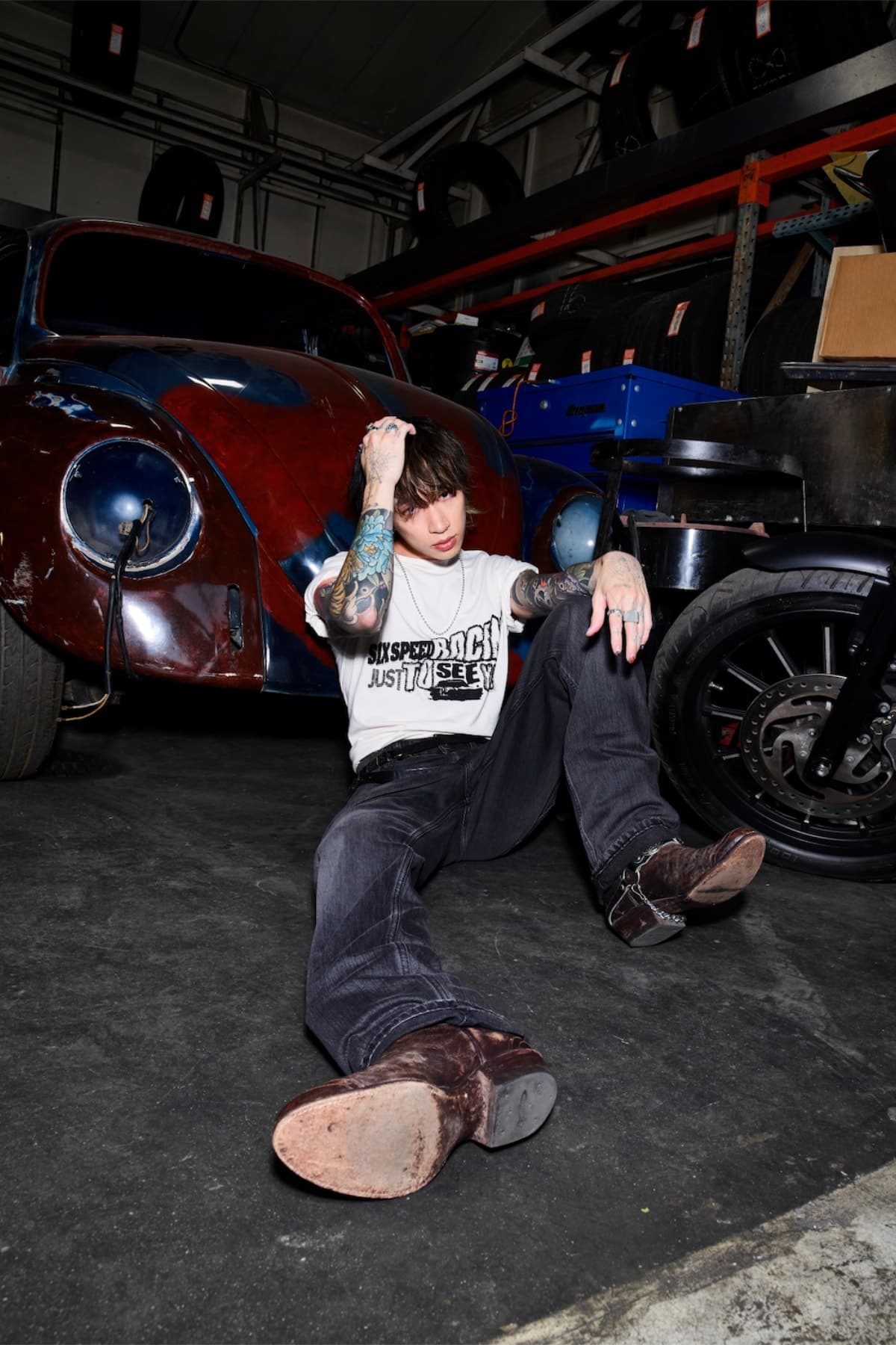 GUESS JEANS × keshi コラボポップアップ