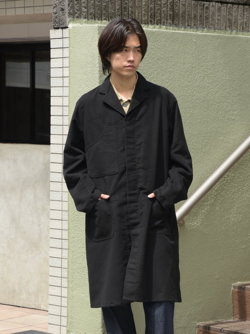 T.T LOT.413 BRITISH POSTAL WORKER COAT [BLACK]