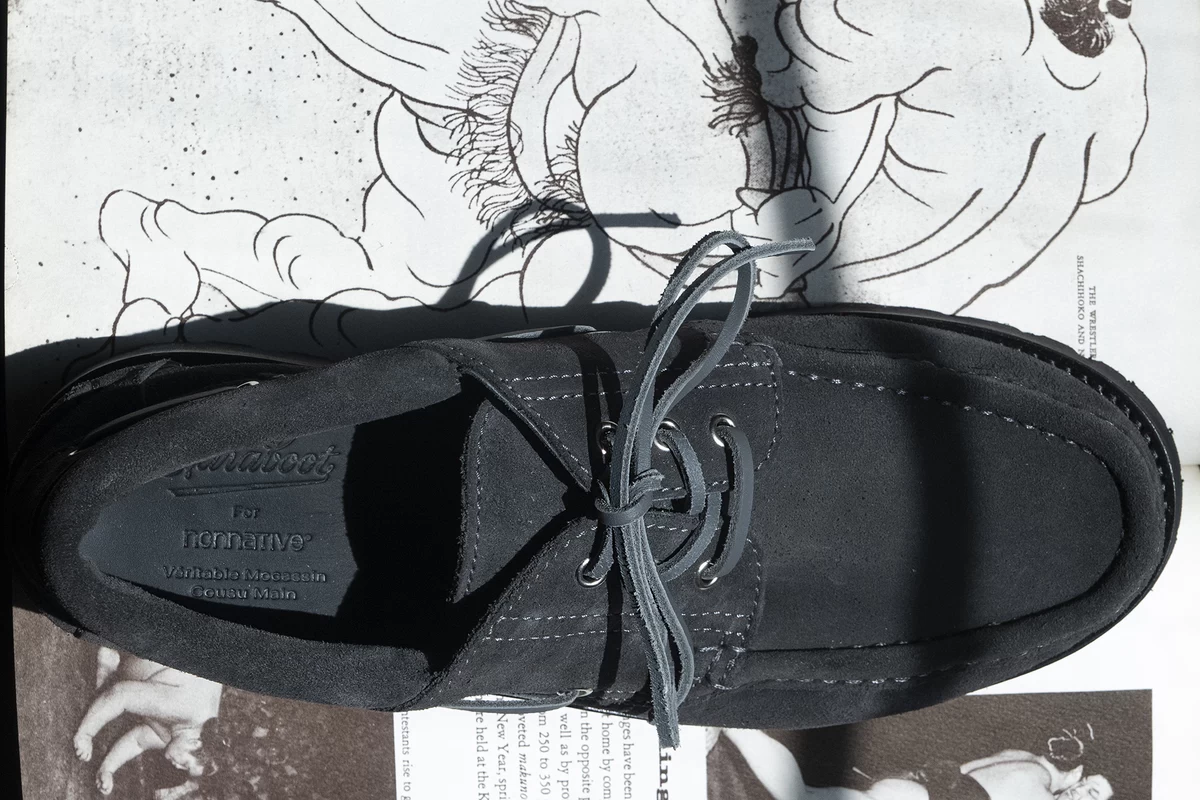Paraboot × nonnative BRIAC チャコールグレー