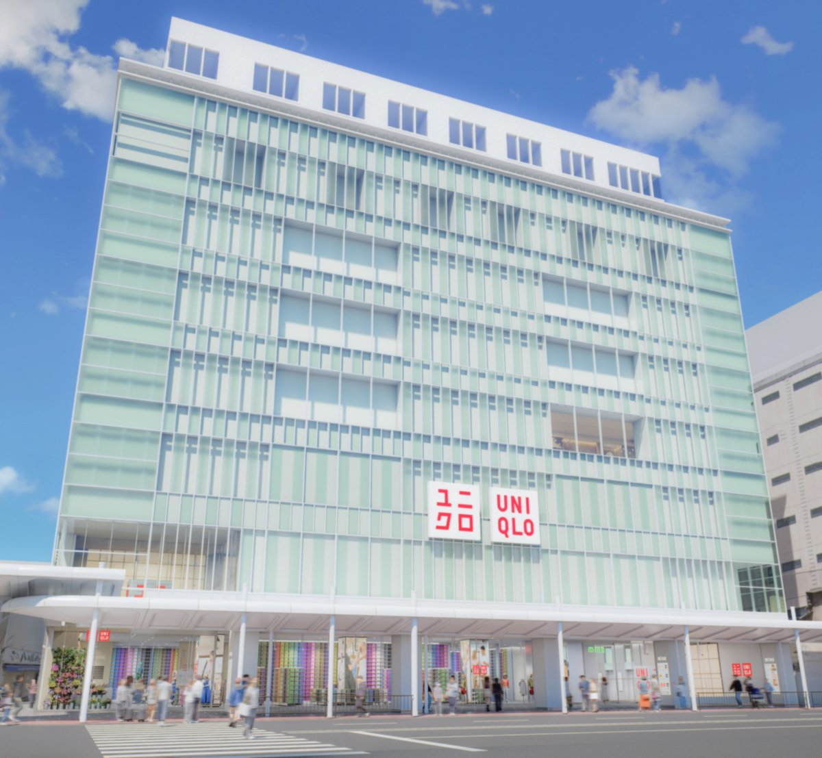 ユニクロ京都のイメージ（画像提供: UNIQLO / via FASHIONSNAP）